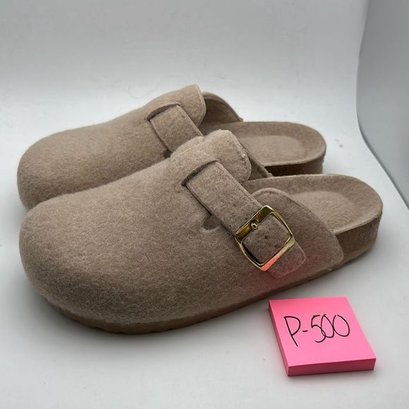 CUSHIONAIRE Womens Clog 6 SAND WOOL - Picture 3 of 7